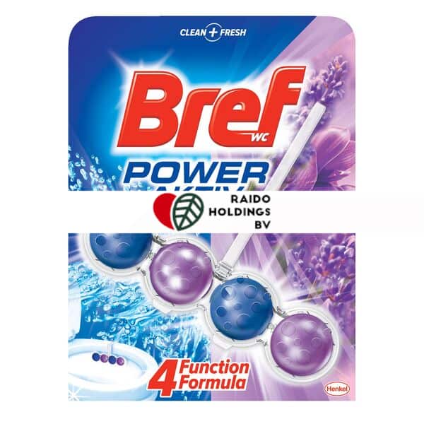 Bref WC Freshener Power Active Lavender 50g