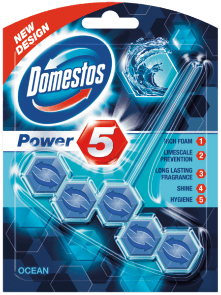 Domestos Power 5 Ocean 55g