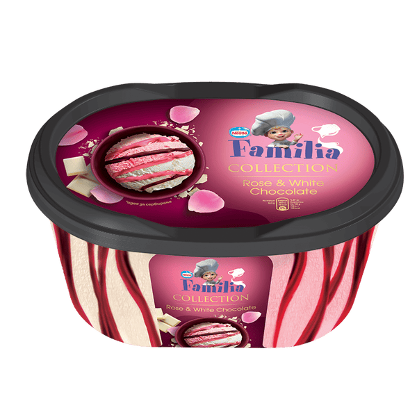 FAMILIA Ice Cream Coll Rose 505g