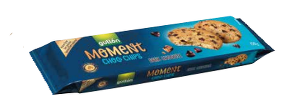 Gullon Choco Chips Negro Paquete 150 g