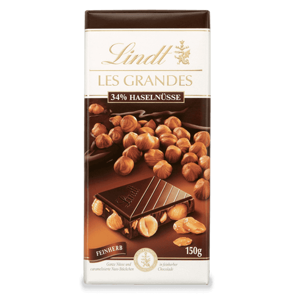 Lindt Grand Noisette Noir 150 g