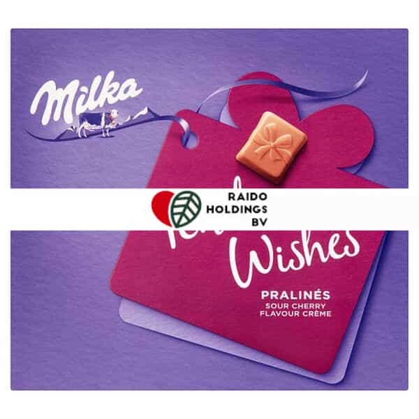 Milka Tender Wishes 110g Sour Cherry