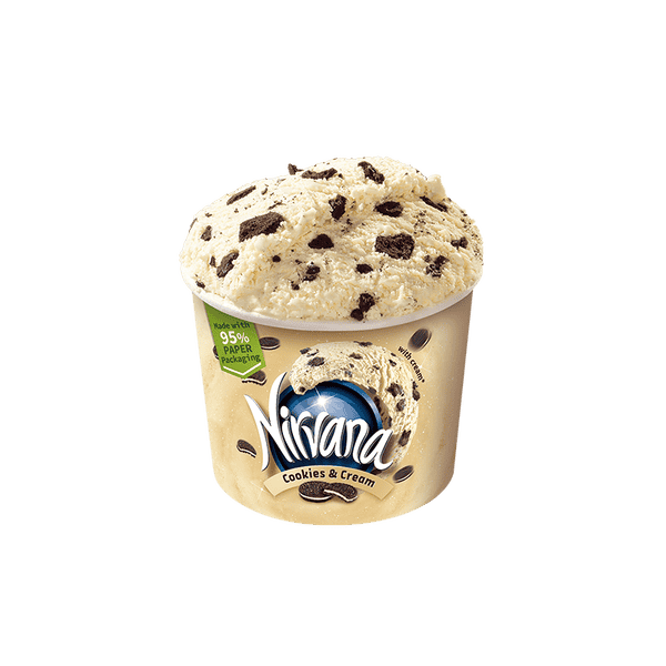 NIRVANA Ice Cream Cookie & Cream 150ml