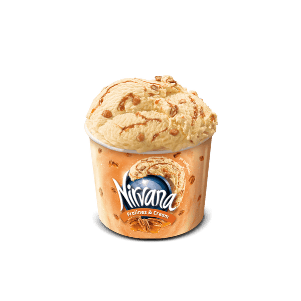 NIRVANA Ice Cream Praline & Cream 150ml