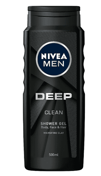 Nivea Shower Gel Deep Black 500ml