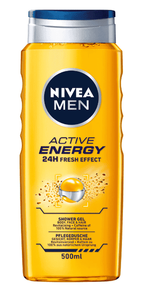 Nivea Shower Gel Men Active Energy 500ml