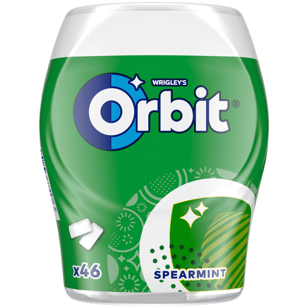 Orbit Spearmint bottle 46 pellets