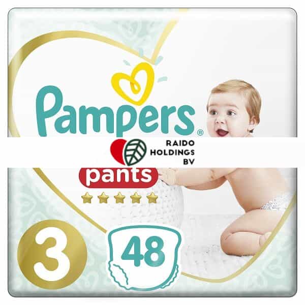 PAMPERS 3 PC PANTS 6-11KG VP(48)