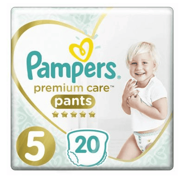 PAMPERS 5 PC PANTS 12-17KG CP(20)