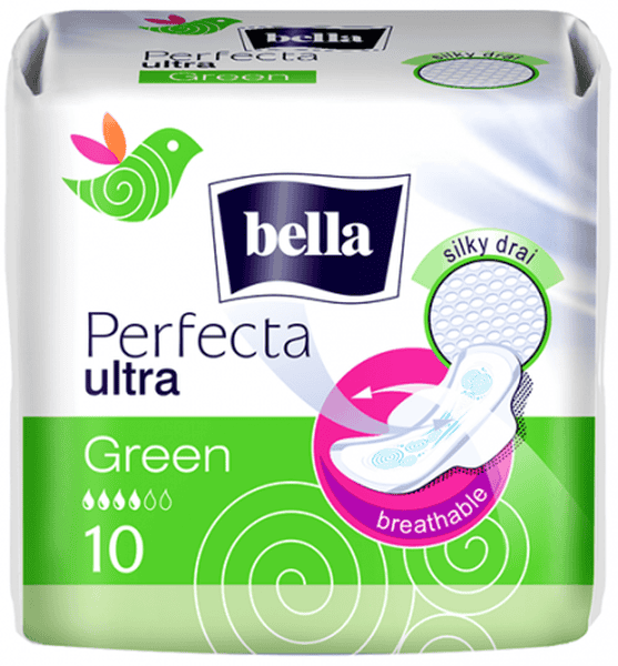 Bella Perfecta Slim Green Silky Drai 10