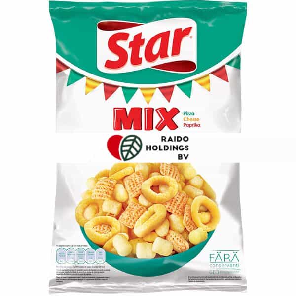 Star Snacks Mix Pizza, cheese, paprika 90 g