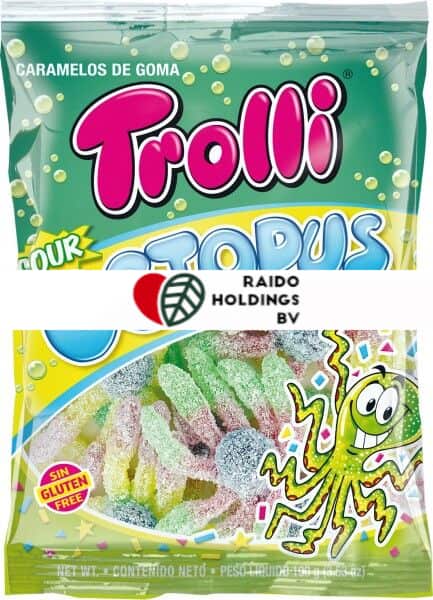 Trolli Sour Octopus 100g
