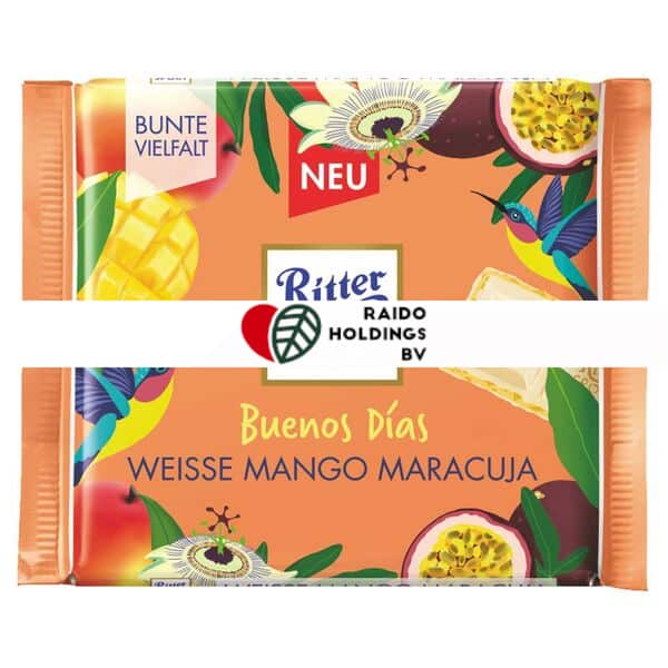 Ritter Sport Buenos Dias Weisse Mango Maracuja 100 g