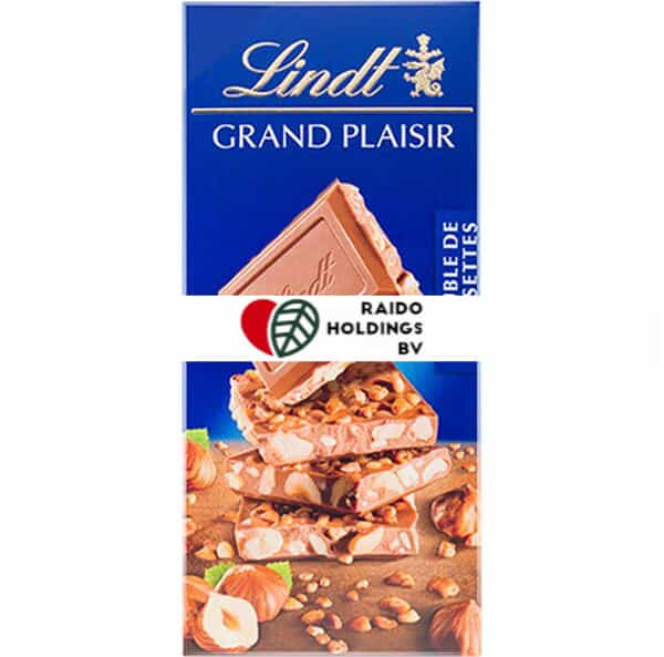 Lindt Grand Plaisir Double Noisettes 150 g
