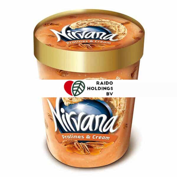 NIRVANA Ice Cream Pralines & Caramel 650g