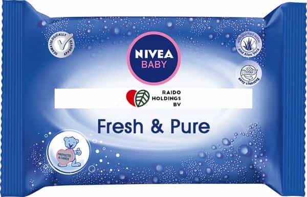 Nivea Baby Wipes Fresh&Pure 63set