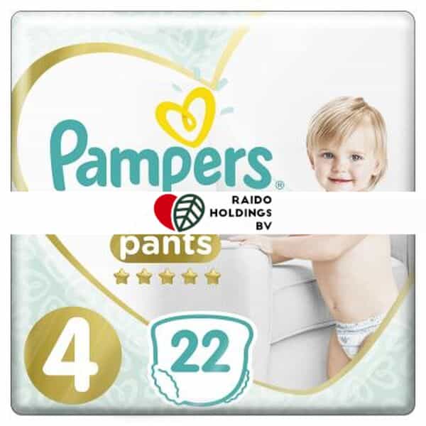 PAMPERS 4 PC PANTS 9-15KG CP(22)