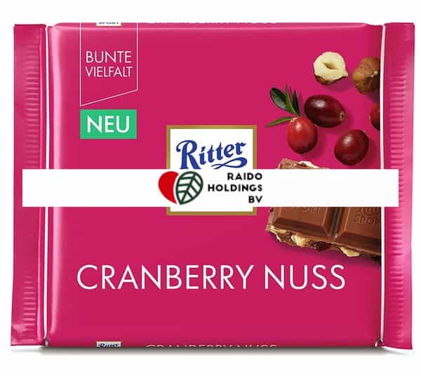 Ritter Sport Cranberry&Hazelnuts 100 g