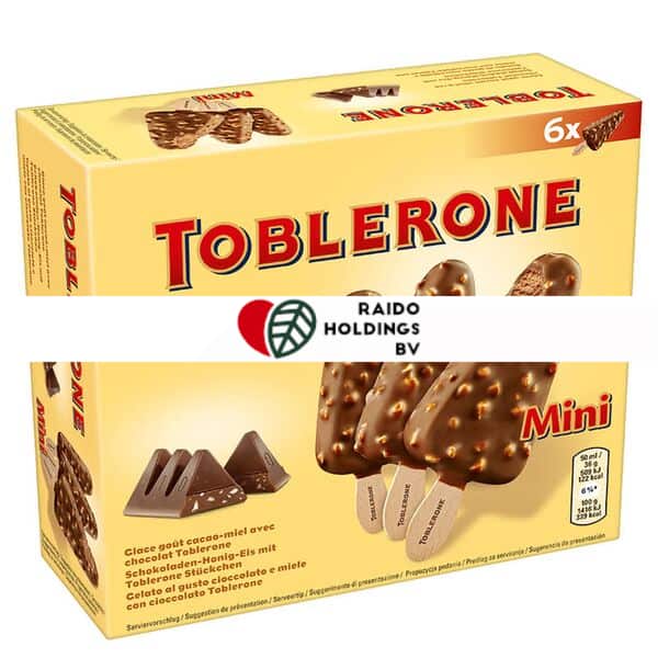 Toblerone Ice Cream Mini Stick 6x50ml