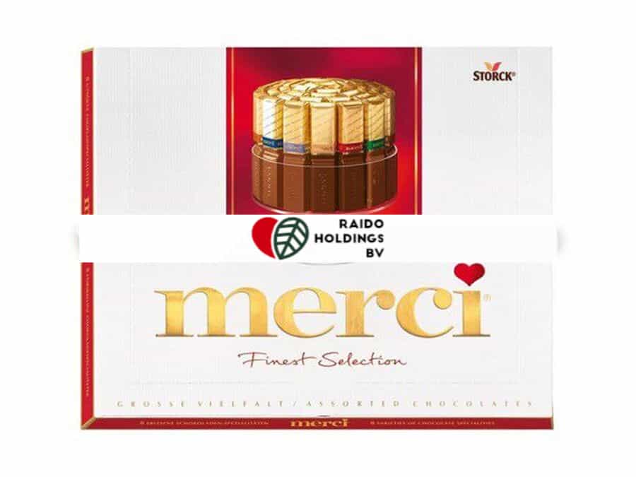 merci chocolate confectionery